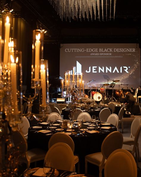 Luxury Corporate Event, Gala Setup, Award Stage Design, Ramadan Event, Crystal Candelabra, Corporate Awards, White Chairs, Vip Lounge, Round Tables