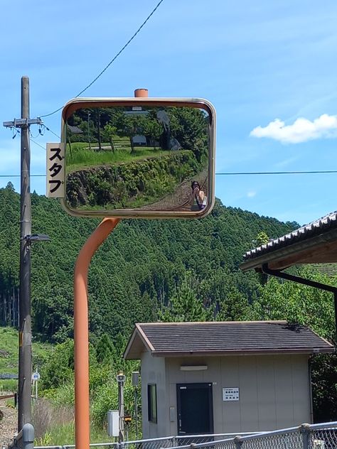 (Photo taken by me) Tags: japan, japan summer, summertime, Japanese countryside, countryside, bucket list, travel, japan aesthetic, mountains, nature, photography, mirror pics, railway station, ise, mie prefecture Japan Countryside, Photography Mirror, Aesthetic Mountains, Summer In Japan, Japanese Countryside, Japan Summer, Travel Japan, Mirror Pics, Japan Aesthetic