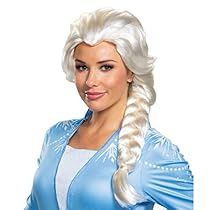 White Halloween Costume, Elsa Wig, Elsa Frozen 2, Elsa Frozen Costume, White Halloween Costumes, Easter Nail Art Designs, Authentic Costumes, Elsa Costume, Easter Nail