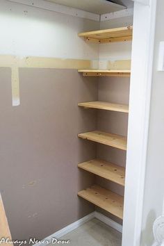 Small Master Closet, Small Closet Storage, Small Closet Organization Bedroom, Closet Ikea, Closet Small Bedroom, Bedroom Closet Storage, Closet Renovation, Closet Layout, Shelves Storage