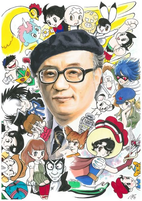 Osama Tezuka, Tezuka Osamu, Princess Knight, Great Teacher Onizuka, Cartoon Characters As Humans, Osamu Tezuka, Old School Cartoons, Chinese Art Painting, Jack The Ripper