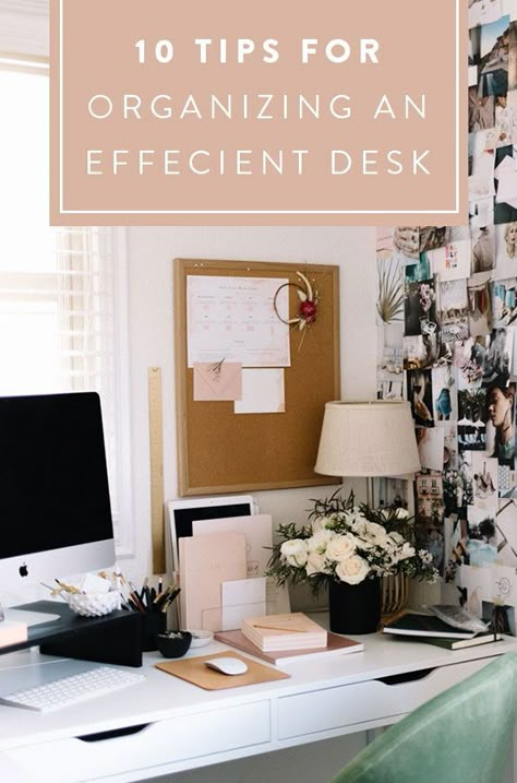 Masculine Desk Accessories, Office Desk Set Up Ideas At Work, Pretty Desk Organization, How To Organize Your Desk At Home, Conference Table Decorations Ideas, How To Decorate Desk, College Office Decor, Decorate Work Office, Decorate Desk At Work