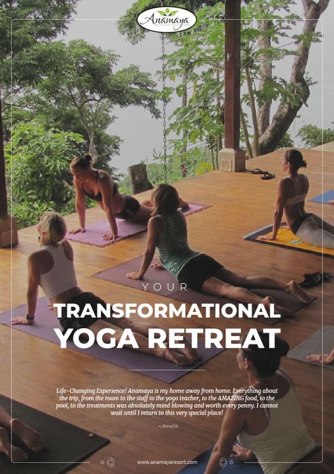 Costa Rica - Yoga Retreats & Yoga Teacher Training - Retreat Poster, Yoga Flyer, Yoga Club, Yoga Branding, Yoga Poster, Spiritual Retreat, Meditation Retreat, Sup Yoga, Yoga Essentials