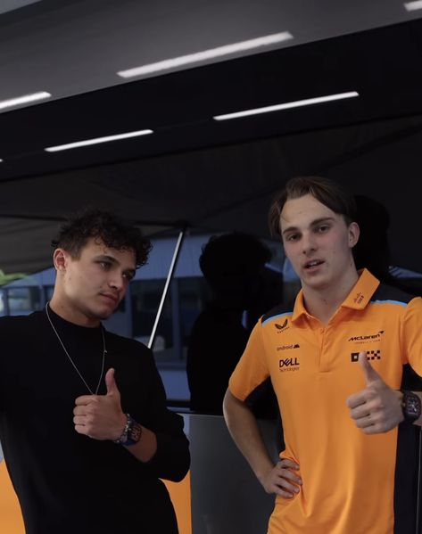 Lando And Oscar, Mclaren Formula 1, Oscar Piastri, Mclaren F1, F1 Drivers, Fast And Furious, Motogp, Dream Team, Cutie Patootie