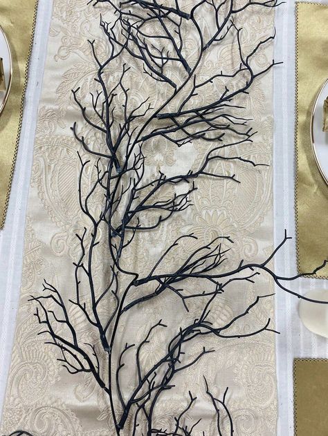 2pcs Halloween Garland, Dead Branches Garland With , Black Branch Garland, Black Garland For Fall Halloween Party Decoration,Decorative Plant Plastic Dry Branches Decor For Wedding Halloween Party Home Supplies Halloween Black Dead Branches 2pcs    PE     Home Decor, size features are:Bust: ,Length: ,Sleeve Length: Branch Garland, Black Garland, Fall Halloween Party, Branches Decor, Decor For Wedding, Indoor Holiday Decor, Dry Branch, Halloween Party Decoration, Wedding Halloween