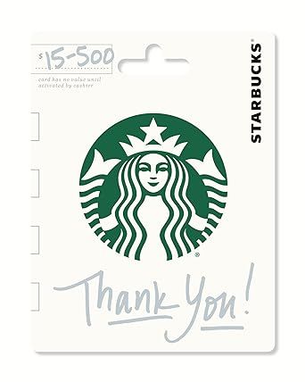 Amazon.com: Starbucks Thank You Gift Card $25 : Gift Cards Family Bonding Ideas, Starbucks Store, Sephora Gift Card, Starbucks Card, The Incredible Journey, Beauty Gift Card, Starbucks Gift Card, Starbucks Gift, Birthday Gift Cards