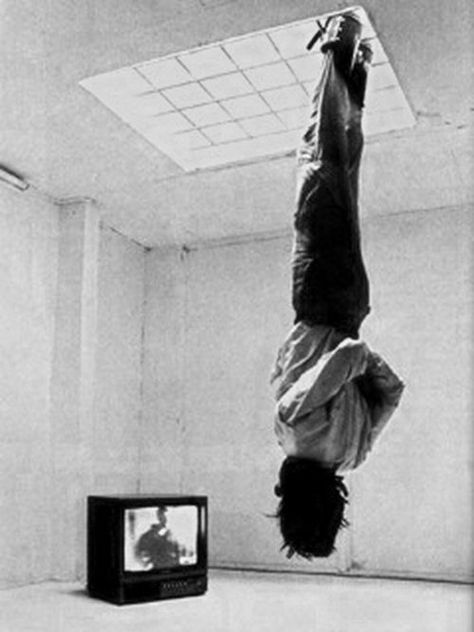 Marina Abramovic, Upside Down, Tv, The World, Flowers