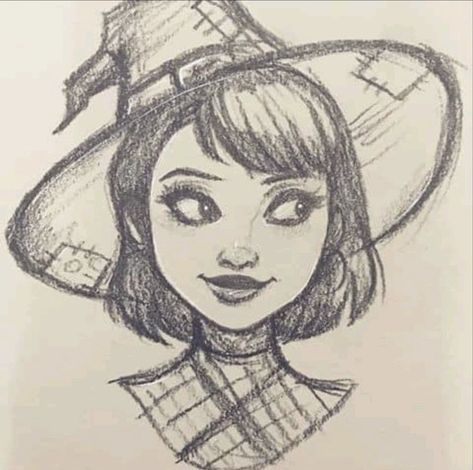 Witch Drawing, Girl Drawing Sketches, Arte Sketchbook, Art Drawings Sketches Creative, Pencil Art Drawings, Realistic Drawings, Art Drawings Sketches Simple, Cool Art Drawings, Art Inspiration Drawing