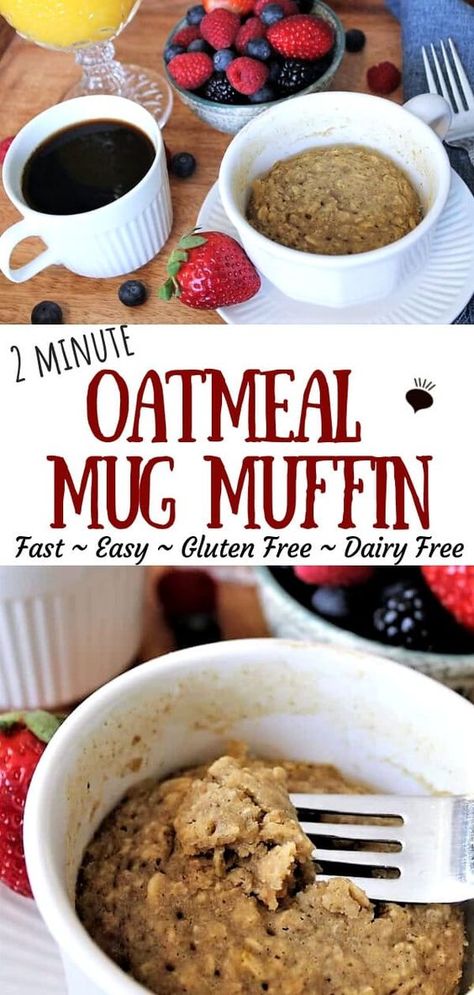 Instant Oatmeal Mug Muffin, Instant Oatmeal Mug Cake, Breakfast Mug Muffins, Oatmeal In A Mug Microwave, Microwave Oatmeal Cookie Mug, Banana Oat Mug Cake Microwave, Microwave Breakfast Cookie, Baked Oatmeal Mug, Healthy Oatmeal Mug Cake