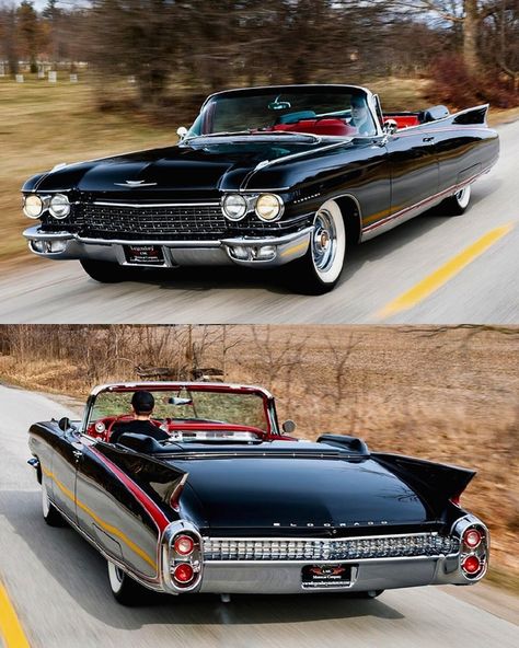 1960 Cadillac Eldorado Biarritz 🖤 #EldoradoBiarritz #ClassicCadillac #AmericanLuxury #VintageConvertibles #TailfinEra 1960 Aesthetic, 1960 Cadillac Eldorado, 1960 Cadillac, Classic Cars Trucks Chevy, Cadillac Ranch, 1959 Cadillac, Trucks Chevy, Modern Cars, Cadillac Deville