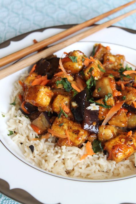 Eggplant Tofu Recipe, Eggplant Tofu, Recipe Eggplant, Chinese Eggplant, Cheap Clean Eating, Mapo Tofu, Eggplant Dishes, Tofu Recipe, Eggplant Recipes