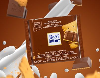 Sports Advertising, Ritter Sport, Photography Advertising, Print Ad, Advertising Photography, Print Ads, Orange Juice, Digital Photography, Chocolate Milk