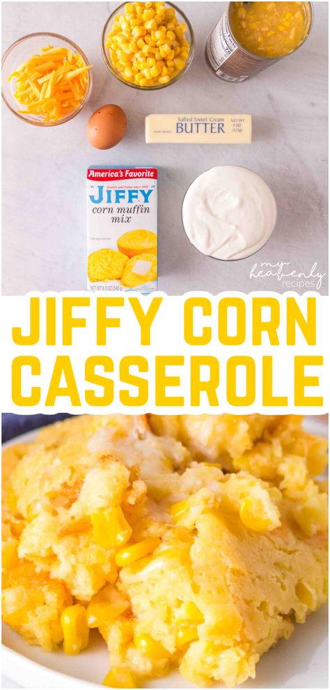 jiffy corn casserole Dinner Dishes Easy, Corn Jiffy Casserole, Creamed Corn Casserole Jiffy, 5 Ingredient Jiffy Corn Casserole, Jiffy Corn Casserole With Cheese, Paula Dean Corn Casserole Jiffy, Jiffy Baked Corn Casserole, Jiff Corn Casserole, How To Make Corn Casserole