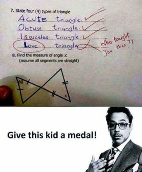 Funny Kid Answers, Funny Test Answers, Funny Test, Very Funny Memes, Kid A, Latest Funny Videos, Puns Jokes, Funny School Jokes, Funny Cartoon Gifs