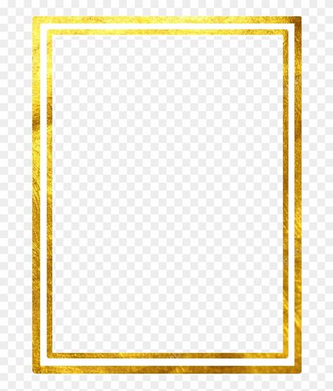 Gold Border Png Transparent, Image Frame Design, Gold Line Png, Square Border Png, Line Border Png, Gold Border Png, Gold Border Frame, White Border Frame, Gold Frame Png