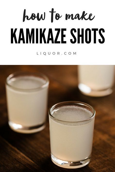 Cut the chase out of vodka shots. The Kamikaze is a vodka, orange liqueur and fresh lime shot cocktail. Follow this recipe to learn how to make the iconic tipple. Kamakazi Shot Recipe, Kamikaze Shot Recipe, Kamikaze Shot, Shots Alcohol Recipes, Vodka Orange, Orange Vodka, Shots Shots Shots, Cocktail Shots, Orange Liqueur