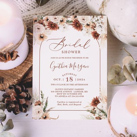 Brown Wedding Theme, Brown Wedding Themes, Brunch And Bubbly Invitations, Elegant Autumn Wedding, Wedding Party Invitations, Wedding Anniversary Quotes, Brunch And Bubbly, Brunch Bubbly, Summer Bridal Showers