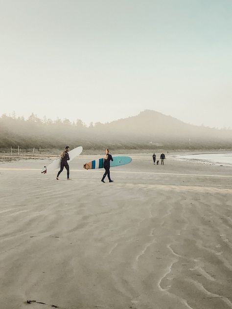 Coastal Winter, Tofino British Columbia, Pacific Rim National Park, British Colombia, Tofino Bc, Surf Town, Cute Cabins, Landscape References, Surf Aesthetic