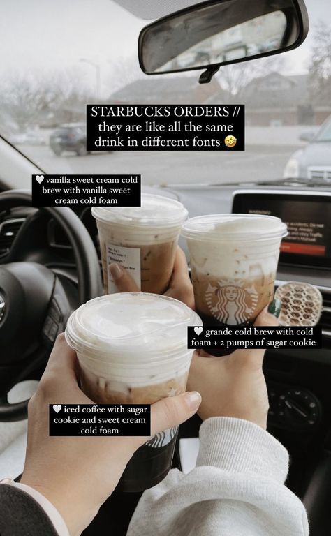 Starbucks Coffee Not Too Sweet, Best Birthday Starbucks Drinks, Good Hot Starbucks Drinks, Hot Coffee Starbucks Orders, Starbies Drinks, Starbucks Drink Menu, Coffee Orders, Starbucks Latte, Starbucks Secret Menu Recipes