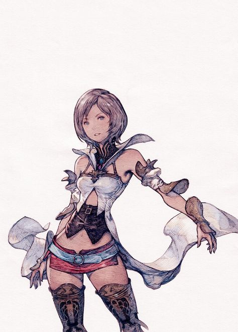 Final Fantasy XII Ashelia Final Fantasy Concept Art, Akihiko Yoshida, Final Fantasy Tactics, Tetsuya Nomura, Final Fantasy Xii, Final Fantasy Artwork, Final Fantasy X, Final Fantasy Art, Cartoon Sketches