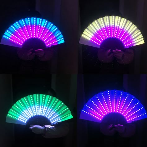 Object Show Oc, Rave Fans, Men Festival Outfit, Rave Party Outfit, Edm Party, Glow In Dark Party, Dancing Lights, Glow Party Supplies, Led Camping Lantern