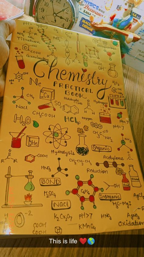 Chemistry Board Decoration Ideas, Science Book Decoration Ideas, Chem Project Ideas, Physics First Page Ideas, Science First Page Decoration, Chemistry Project Cover Page Ideas Aesthetic, Chemistry File Cover Decoration, Chemistry Front Page Design Aesthetic, Science First Page Design