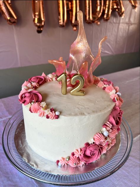 12 Year Birthday Party Ideas Cake, 13 Yo Birthday Cake, Fun Birthday Cakes For Teens, Cute 13 Birthday Cakes, 13 Girl Birthday Cake, Birthday Cake 12 Yrs Old, Birthday Cake Ideas For 13 Year Girl, 13th Girl Birthday Cake, Cake Ideas For 12th Birthday Girl