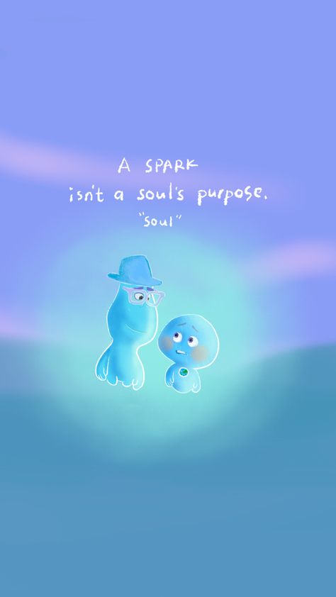 Soul Disney Quotes, Soul Disney Pixar Wallpaper, Soul Movie Wallpaper, Soul Movie Quotes, Inside Out Wallpaper Aesthetic, Soul Animation, Soul Pixar, Inside Out Wallpaper, Soul Disney