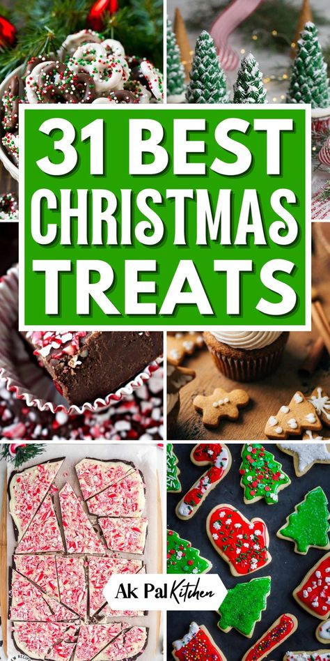 Indulge in these easy Christmas treats! From classic Christmas cookies to holiday truffles to Christmas cupcakes and bars, we have the perfect Christmas desserts to sweeten your celebrations. Discover easy, no-bake, and traditional Christmas baking that will fill your home with the warm aroma of holiday baking. Dive into a world of Christmas candy, fudge, and Rice Krispie treats that make perfect gifts. Share the joy of the season with unique and edible Christmas gifts for loved ones. Disney Christmas Treats, Traditional Christmas Baking, Best Christmas Treats, Holiday Treats Gifts, Christmas Treats To Make, Perfect Christmas Dessert, Southern Style Kitchen, Cookie Recipes Holiday, Holiday Treats Christmas