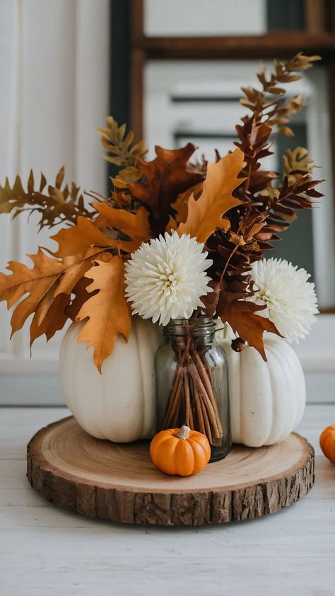 Fall Into Style: 15 Unique Decor Ideas for a Cozy Home - pulsepathlife.com Modern Fall Decor Ideas Living Room, Basic Fall Decor, Subtle Fall Decor Living Room, Minimal Autumn Decor, Diy Fall Home Decor Craft Ideas, Black And Neutral Home Decor, Simple Fall Decor Ideas For The Home, Classy Fall Decor, Subtle Fall Decor