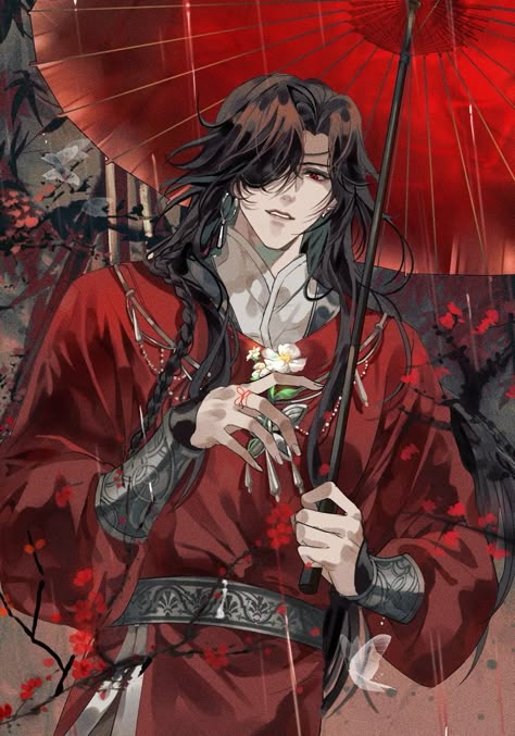 Heavens Official Blessing, Heaven Officials Blessing, Hua Cheng, Mo Xiang Tong Xiu, Heaven Official's Blessing, Heaven's Official Blessing, Handsome Anime Guys, Handsome Anime, Me Me Me Anime