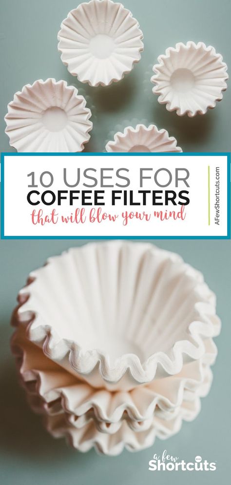 Coffee Filter Uses, Coffee Filter Crafts, Diy Air Freshener, Making Coffee, Clean Microwave, Coffee Ideas, Cleaning Stuff, Dirty Dishes, Coffee Filters