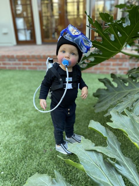 Baby Scuba Diver Costume, Halloween Costumes For Children, Diver Costume, Scuba Diver Costume, Karneval Diy, Toddler Boy Costumes, Toddler Boy Halloween Costumes