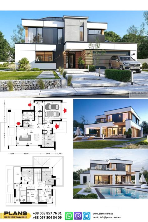 Modern Mansion Design Plans, Modern Floor Plans Luxury, Plan House 2 Floor Modern, 2 Storey House Design Modern Floor Plans 4 Bedrooms, Modern House 2 Floor, 3 Bedroom Home Floor Plans Modern, Modern House Plans 2 Storey, Villa Plan 2 Floor, Dream House Plans Luxury Modern