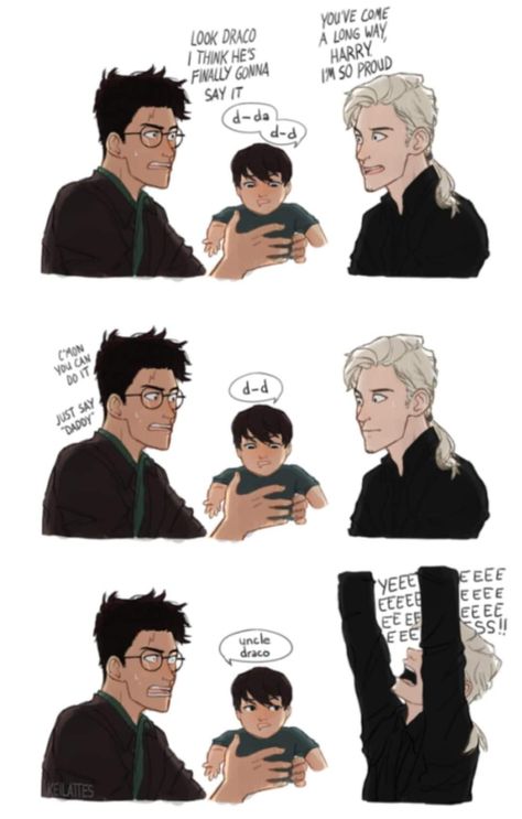 Harry Potter Fanart Comics, Darry Fanart, Snape Fan Art, Glume Harry Potter, Drarry Fanart, Harry Draco, Harry Potter Memes Hilarious, Gay Harry Potter, Buku Harry Potter