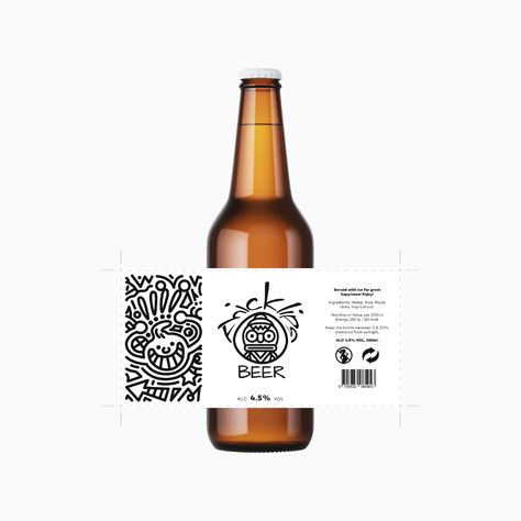 Craft Beer Label Design Illustrations, Craft Beer Illustration, Beer Etiquette, Beer Label Illustration, Beer Branding Design, Beer Logo Design, Beer Graphic Design, Craft Beer Brands, Craft Beer Design