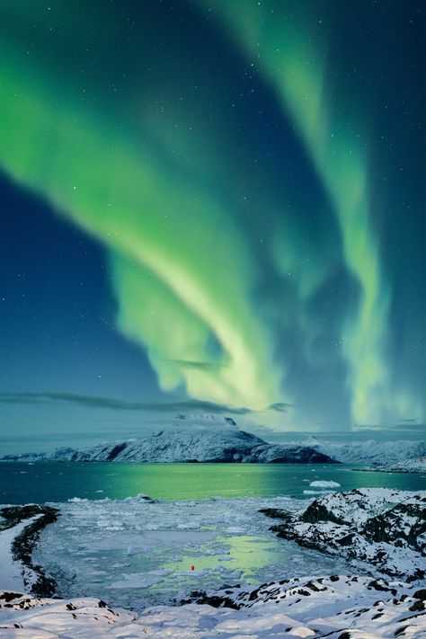 Clear Autumn, Nuuk Greenland, Places I Wanna Visit, Clear Winter, Road Trip Europe, Night Photo, See The Northern Lights, Dream Holiday, The Northern Lights