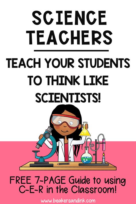 Think Like A Scientist, Middle School Science Classroom, Science Room, Middle School Literacy, Sentence Stems, Middle School Science Teacher, Scientific Thinking, 7th Grade Science, 8th Grade Science