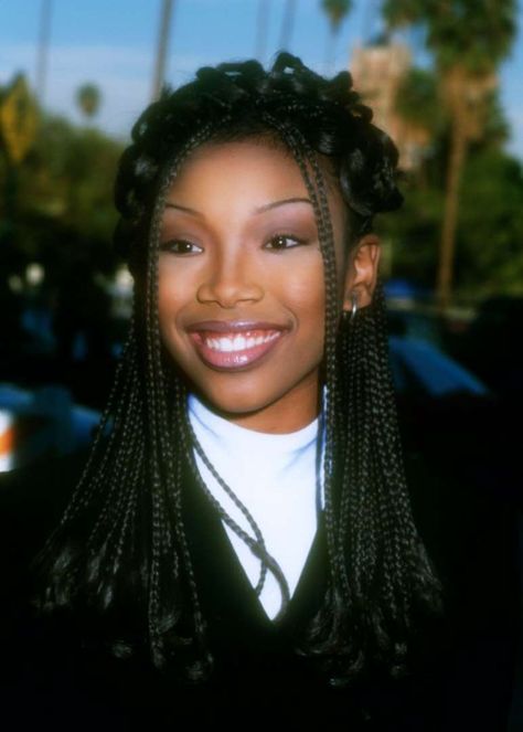 Brandy Norwood, 90s Makeup, 90s Hairstyles, 90s 00s, 90s 2000s, Black Beauty, The 90s, Locs, Makeup Inspo