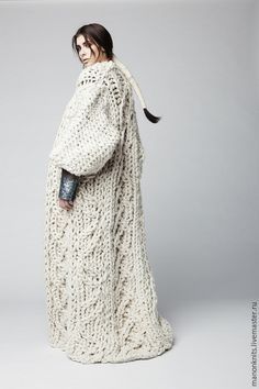 Teenage Fashion Trending, Designer Crochet, Trendy Cardigans, Knitwear Inspiration, Big Knits, Knit Coat, Crochet Coat, How To Purl Knit, Top Ideas