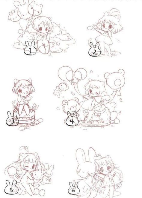 Chibi Poses Sitting, Poses Duo, Chibi Pose, Chibi Poses, Poses Sitting, V Chibi, Chibi Sketch, Manga Poses, 캐릭터 드로잉