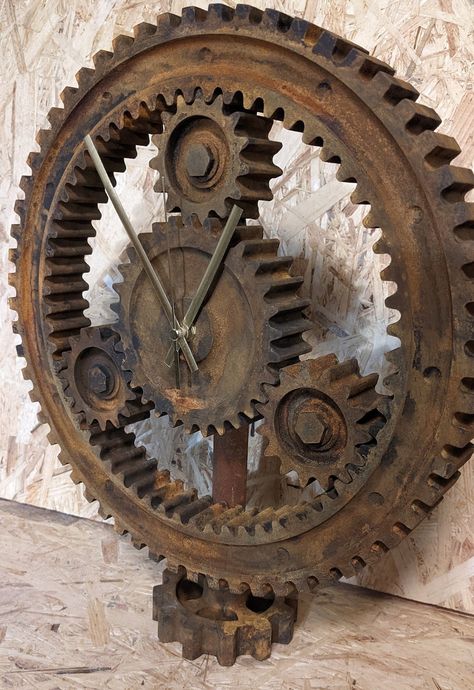 This Clocks item by DaveWorxWood has 297 favorites from Etsy shoppers. Ships from United Kingdom. Listed on May 9, 2024 Wood Working Projects, Industrial Clocks, Clock Gears, Steampunk Lighting, Steampunk Clock, Cool Clocks, Steampunk Lamp, Steampunk Accessories, Decoration Originale