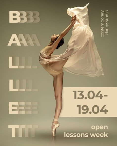 Poster for dance studio on Behance Dance Studio Poster, Dance Movie Poster, Dance Event Poster, Dance Poster Design, Poster Dance, Dance Studio Design, Dance Movie, Dance Posters, Dance Magazine