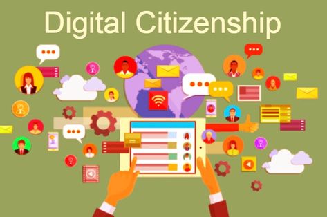 What is Digital Citizenship and Why is Digital Citizenship Important in Education? Appropriate Technology, Digital Citizen, Academic Paper, Elementary Counseling, Rights And Responsibilities, Translation Services, Digital Citizenship, Digital Literacy, Digital Health