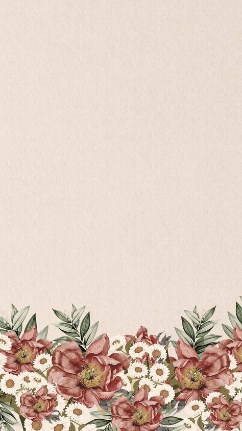 Spring wildflower border mobile wallpaper, | Premium Photo - rawpixel Floral Iphone Wallpaper, Wildflower Border, Iphone Wallpaper Pink, Botanical Background, Frames Design Graphic, Vintage Floral Backgrounds, Baby Print Art, Blue Butterfly Wallpaper, Floral Borders