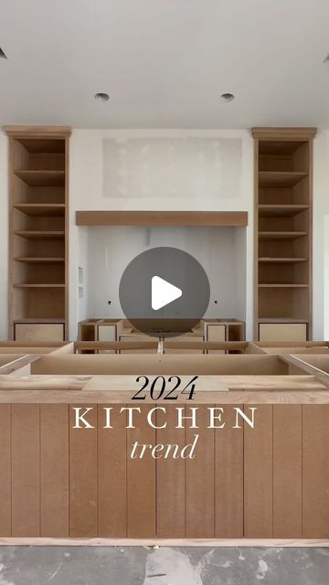 South House on Instagram: "Hiding a vent hood, or any other appliance, allows a kitchen design to really stand out ✨  Hoods built-in to walls have become a huge trend over past years & that will definitely continue through 2024!  What appliances do you prefer to hide?  #homeinspo #homeinterior #interiordesign" Colonial Cape Cod, Modern Kitchen Hood, Kitchen Backsplash Panels, New Build Kitchen, Kitchen Hood Ideas, Modern European Home, Vaulted Ceiling Kitchen, Kitchen Hood Design, Kitchen Vent Hood