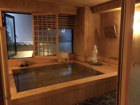 Japanese Bathrooms, Japanese Style Bathroom, Japanese Bathroom, Jacuzzi Bath, Jacuzzi Bathtub, Japanese Style House, Japan Architecture, Dr House, Pretty Room