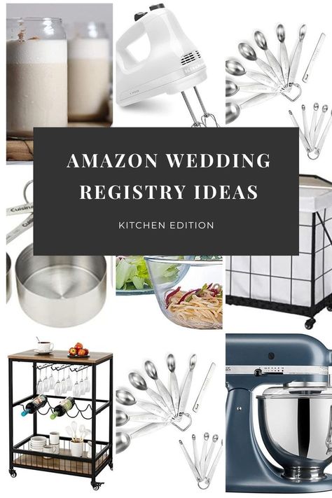 amazon-kitchen edition Amazon Registry Wedding, Wedding Cuisine, Wedding Registry Ideas, Amazon Registry, Registry Wedding, Amazon Wedding Registry, Amazon Wedding, Registry Ideas, Wedding Registry