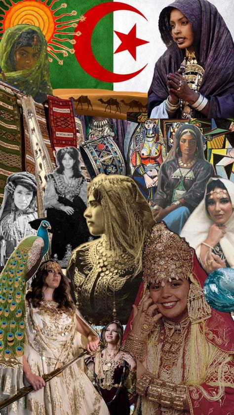 My art shows Algerian Cultural dresses, jewellery, architectures, arts, paints, beauty, and the royal side of Algeria 💗🇩🇿🫶🏻 i love my culture 💗🫶🏻 i love being a Woman i love being the queen of Algeria 🇩🇿💗👑 Algeria Aesthetic, Arab Lifestyle, Algerian Women, Algerian Culture, I Love Being A Woman, Love Being A Woman, Art Shows, My Culture, Being A Woman