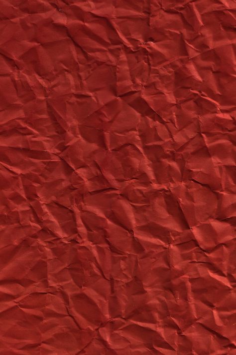 A red crumpled paper Red Crumpled Paper, Wrinkled Paper Background, Project Wallpaper, Crumpled Paper Background, Wallpaper Editing, Crumpled Paper Textures, Wrinkled Paper, Floral Cards Design, Desain Editorial